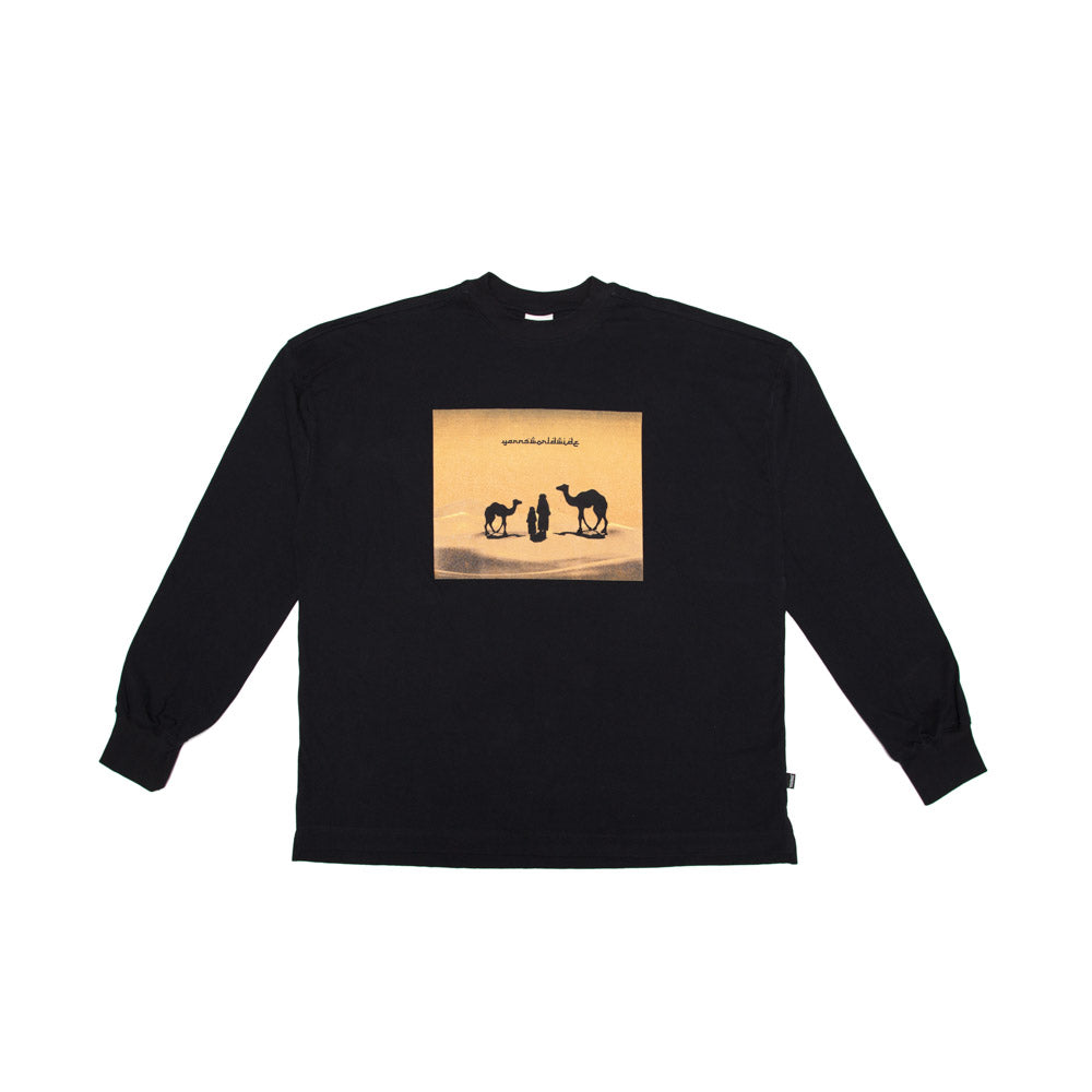 Long Sleeve Graphic T-Shirt - Sapphire Black