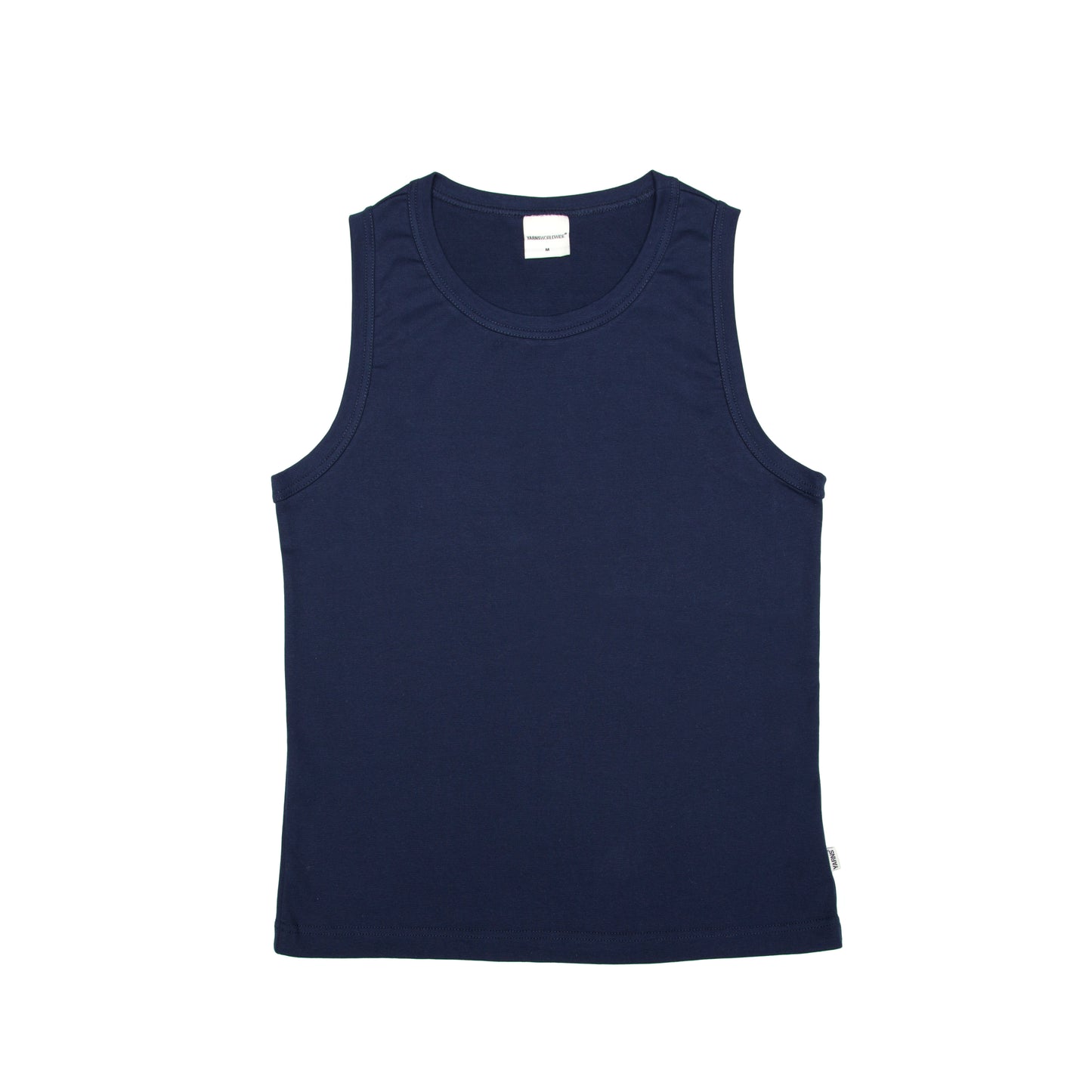 Ribbed Vest - Indigo Blue