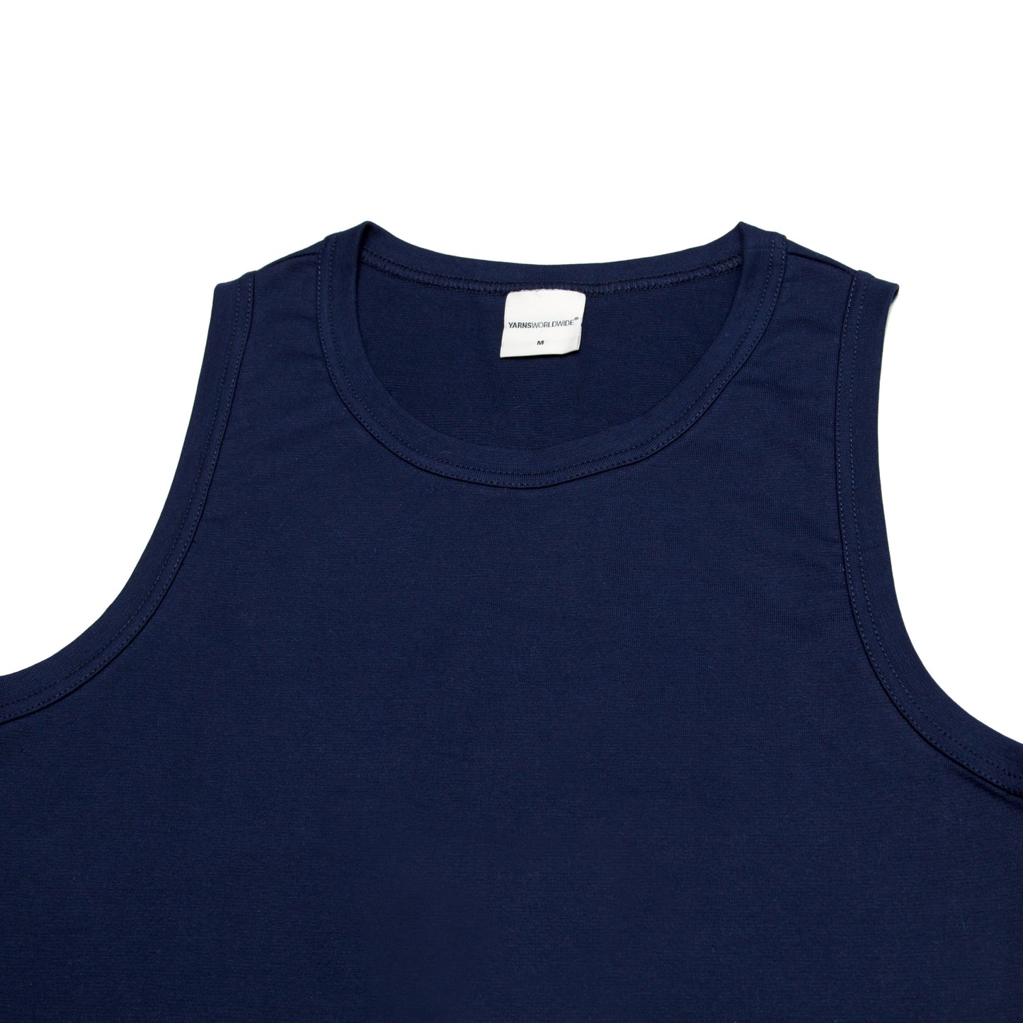 Ribbed Vest - Indigo Blue