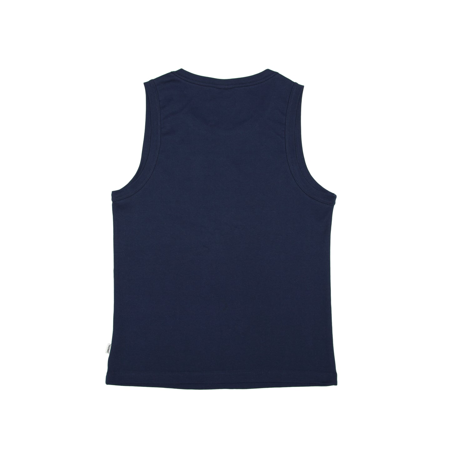 Ribbed Vest - Indigo Blue