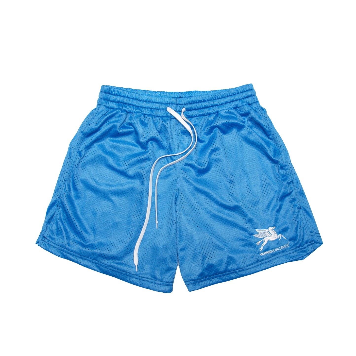 Mesh Lounge Shorts - Sky Blue