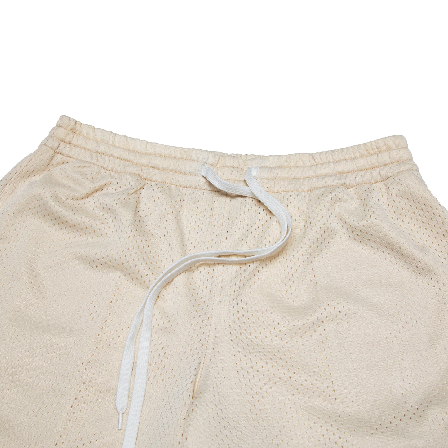 Mesh Lounge Shorts - Milk