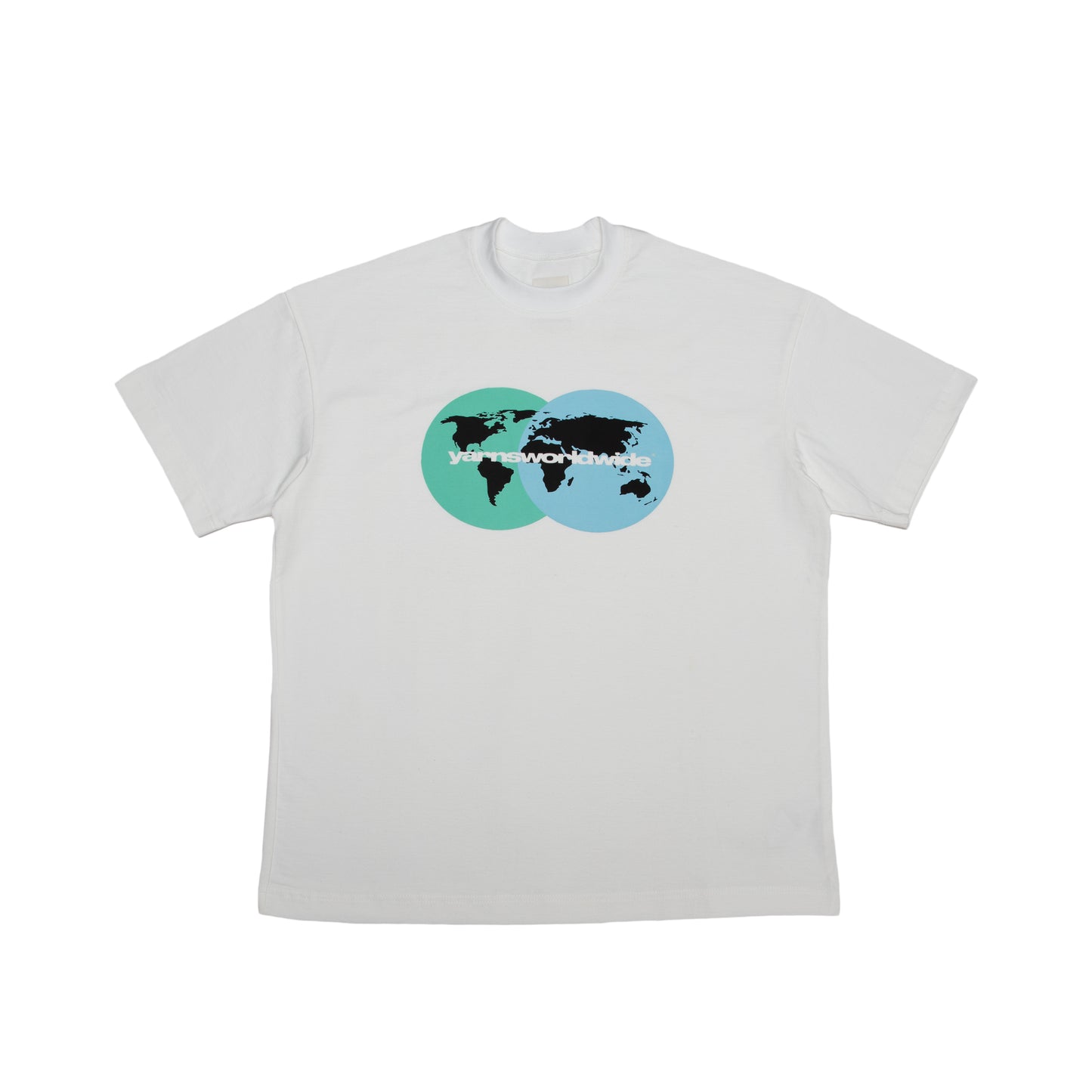 YARNS MAP TSHIRT RAW WHITE