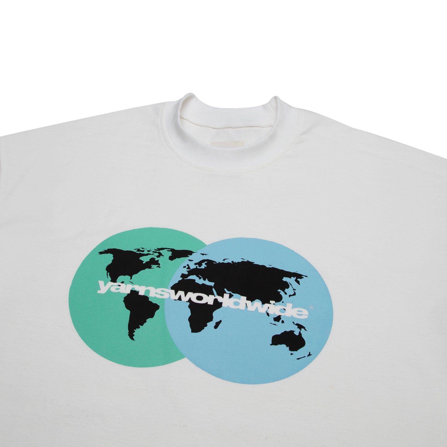 YARNS MAP TSHIRT RAW WHITE