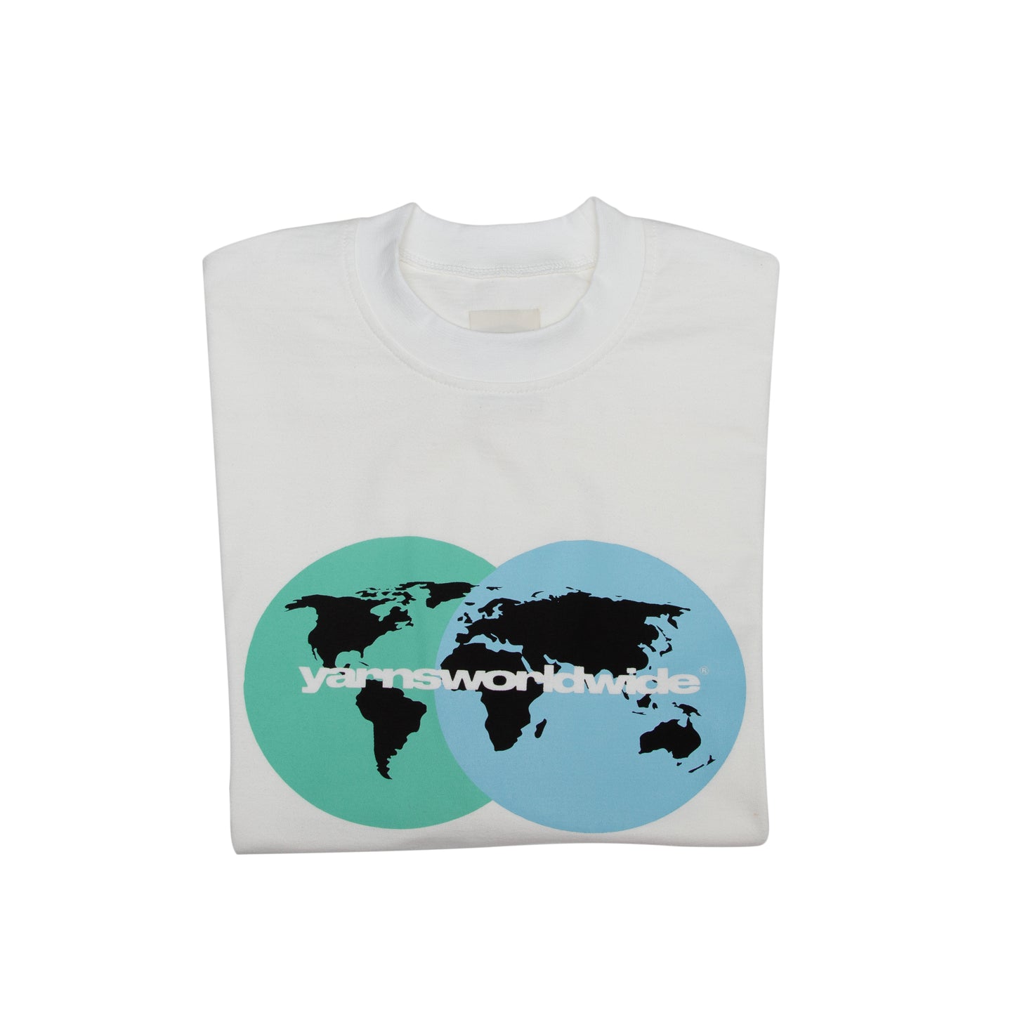 YARNS MAP TSHIRT RAW WHITE