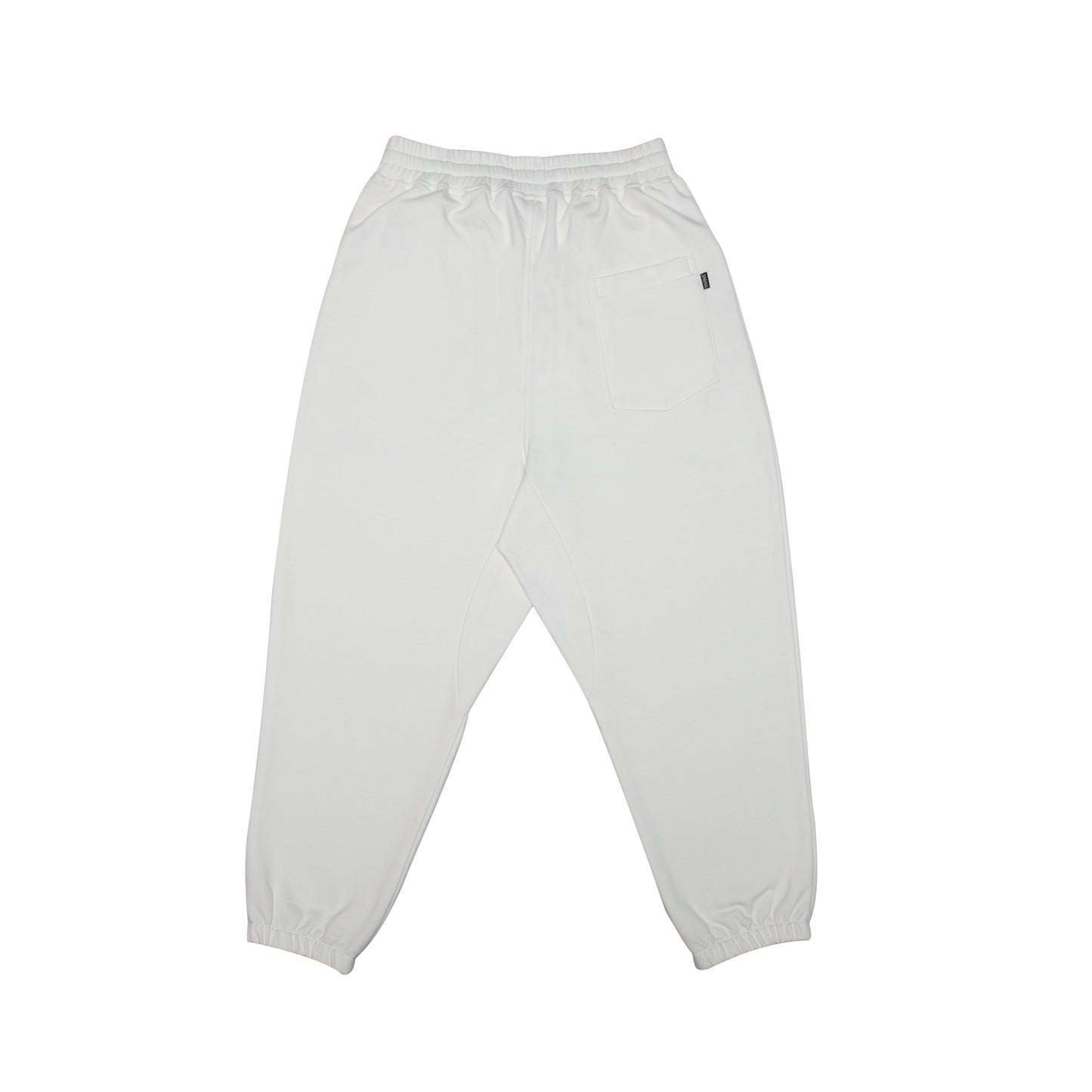 Relaxed Knit Jogger White